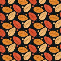 Vector autumn pattern