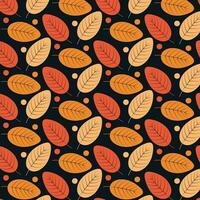 Vector autumn pattern