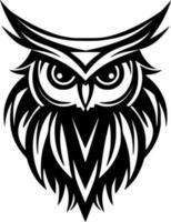 Owl - High Quality Vector Logo - Vector illustration ideal for T-shirt graphic