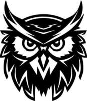 Owl - High Quality Vector Logo - Vector illustration ideal for T-shirt graphic