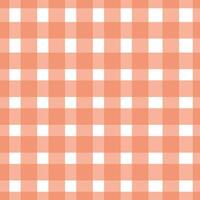 Cute coral color pattern plaid texture background seamless pattern. Background design texture. Coral colors, vector illustration. Tartan