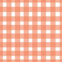 Cute coral color pattern plaid texture background seamless pattern. Background design texture. Coral colors, vector illustration. Tartan