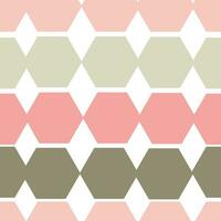 Seamless geometric pattern. Colorful infinity abstract honeycomb geometrical background. Sexangle, hexagon background. Vector illustration. Pastel Color