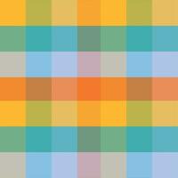 Orange green blue tartan seamless pattern background from a variety squares vector