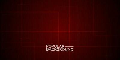 Abstract dark red background with realistic shadow square lines. Dark design with 3D concept. Red futuristic wallpaper. Eps10 vectror vector