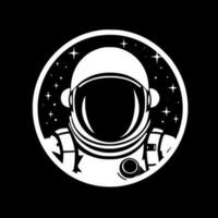 Astronaut, Minimalist and Simple Silhouette - Vector illustration