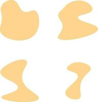 abstract blob shapes vector