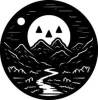 Hallowe'en - High Quality Vector Logo - Vector illustration ideal for T-shirt graphic