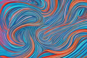 Abstract background with vibrant, swirling colors photo