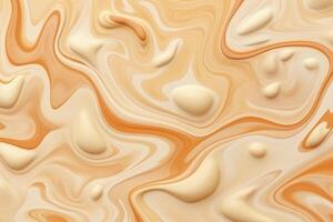 Texture of liquid foundation. The concept of fashion and beauty industry. AI Generative photo