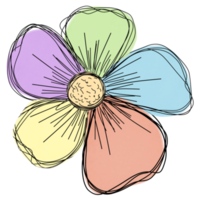 strisce di fiori png