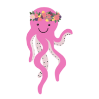 el linda pulpo de el mar png