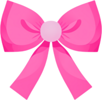 rosado cinta arco. ai generado png