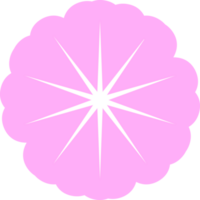 icône de fleur rose png