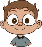 chico niño. ai generado png