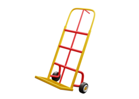 3d låg poly vagn ikon png