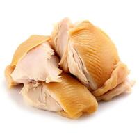 Chicken meat on white background. photo