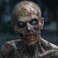 Zombie. aesthetic graphic art photo