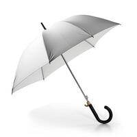 Umbrella on white background. photo