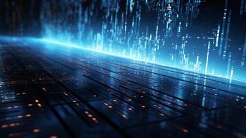 a digital background with binary code photo