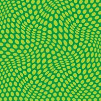 abstract green polka dot pattern art with green background vector