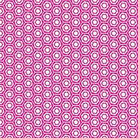 abstract geometric pink hexagon creative pattern vector