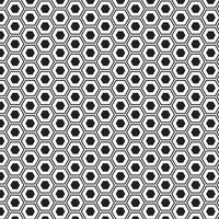 abstract geometric black hexagon creative pattern art. vector