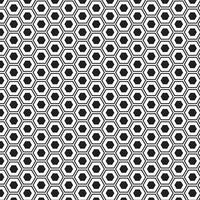 abstract geometric black hexagon creative pattern art. vector