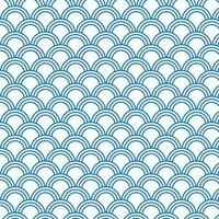 abstract geometric blue mermaid scale pattern art perfect for background vector