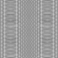 abstract geometric black wave cross line repeat pattern perfect for background vector