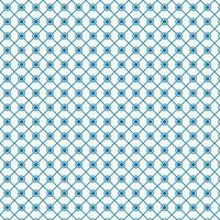 abstract geometric blue cross and circle repeat pattern art vector