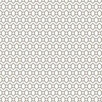 abstract geometric brown cross and circle repeat pattern vector