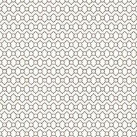 abstract geometric brown cross and circle repeat pattern vector