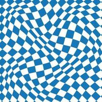 abstract geometric blue rectangle check wave pattern perfect for background, wallpaper vector