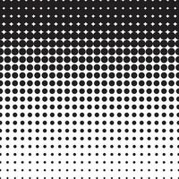abstract geometric black halftone dot pattern perfect for background, wallpaper vector