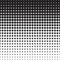 abstract geometric black halftone dot pattern perfect for background, wallpaper vector