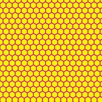 abstract geometric pink yellow hexagon pattern perfect for background, wallpaper. vector