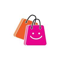 Shopping Logo vector icon illustration design