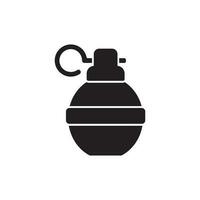 Grenade icon logo vector illustration template design.