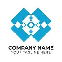 Creative modern minimalist abstract business logo design template Free Vector