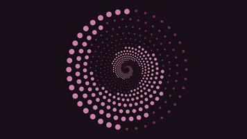 Abstract spiral nebula ring purple and blue shade background for your creative background. This simple art will make your project more creative and interesting. vector