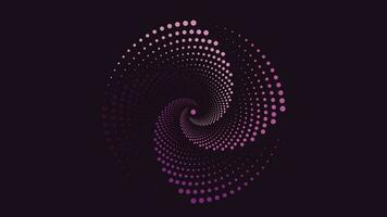 Abstract spiral nebula ring purple and blue shade background for your creative background. This simple art will make your project more creative and interesting. vector