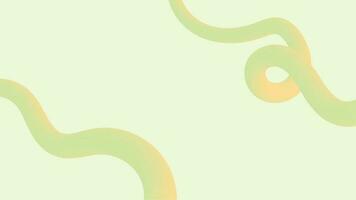 3d Green line abstract gradient background vector