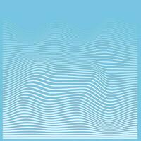 White vector abstract wave texture or shape for product and posters. Removable blue background