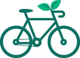 ECO Bicycle design vector