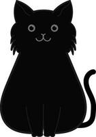 Ilustraciones de cute cat cartoon character vector