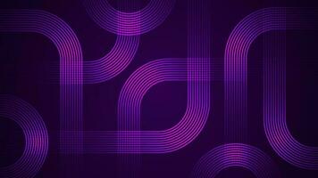 Dark violet abstract background with serpentine style lines as the main component. vector