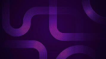 Dark violet abstract background with serpentine style lines as the main component. vector