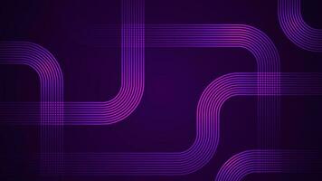 Dark violet abstract background with serpentine style lines as the main component. vector