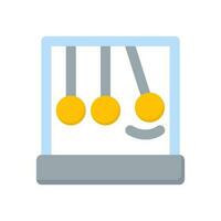 newtons cradle icon design element vector